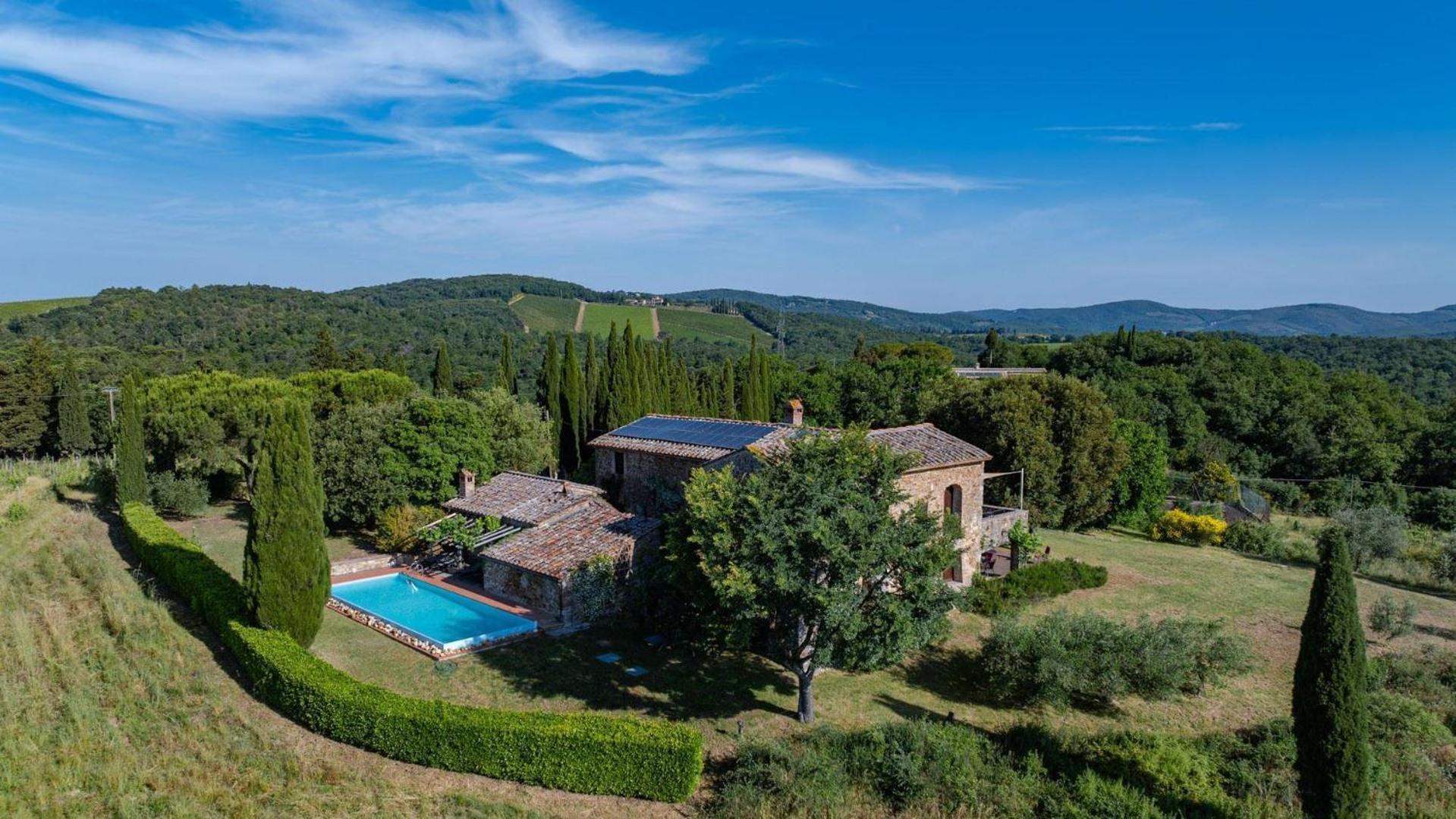 Villa Poggiarello Castelnuovo Berardenga Ngoại thất bức ảnh